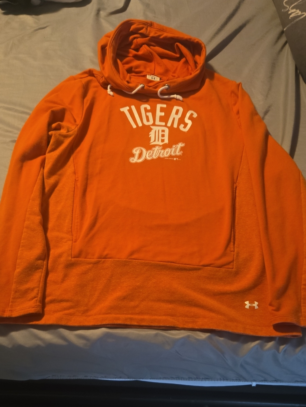 Under Armour Women’s Orange Detroit Tigers Cowl Neck Hoodie